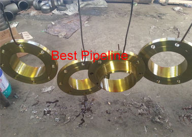 Weld Flanges Seamless Steel Pipe Forged Carbon Steel Socket ASME B16.5 Bolier Application